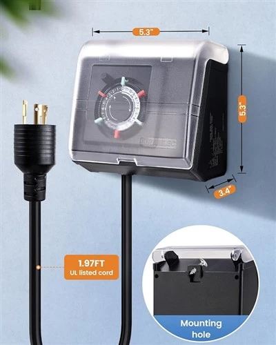 Mala función e instalación del temporizador